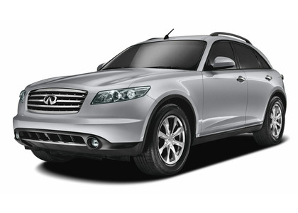 Ворсовые коврики на Infiniti FX I 2003 - 2008 в Нижнем Тагиле