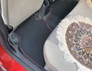 Ворсовые коврики на Honda Fit I 2001 - 2007 в Нижнем Тагиле