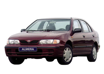 Ворсовые коврики на Nissan Almera I (N15) 1995 - 2000 в Нижнем Тагиле