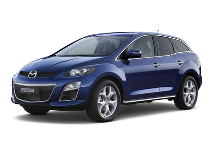 Ворсовые коврики на Mazda CX7 2006 - 2012 в Нижнем Тагиле