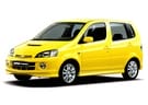 Ворсовые коврики на Daihatsu YRV 2000 - 2005 в Нижнем Тагиле