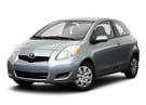 Ворсовые коврики на Toyota Yaris II 2005 - 2011 в Нижнем Тагиле
