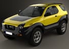 Ворсовые коврики на Isuzu Vehicross 1997 - 2001 в Нижнем Тагиле