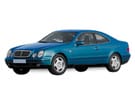 Ворсовые коврики на Mercedes CLK (C208) 1996 - 2003 в Нижнем Тагиле