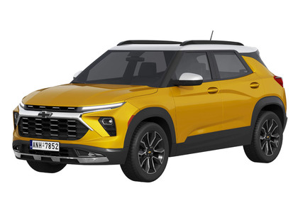 Ворсовые коврики на Chevrolet TrailBlazer III 2019 - 2025 в Нижнем Тагиле
