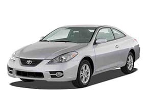 Ворсовые коврики на Toyota Camry Solara (XV30) 2003 - 2009 в Нижнем Тагиле
