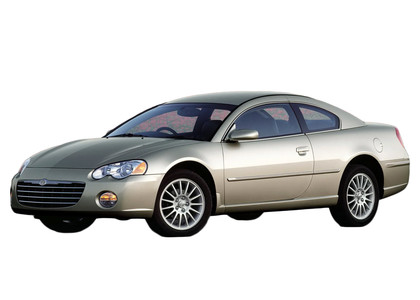 Ворсовые коврики на Chrysler Sebring II Coupe 2000 - 2006 в Нижнем Тагиле
