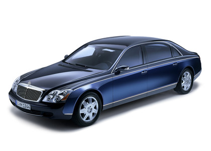 Ворсовые коврики на Maybach 62 и 62S 2002 - 2013 в Нижнем Тагиле