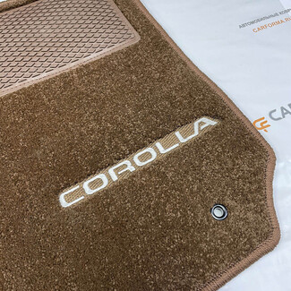 Ворсовые коврики на Toyota Corolla (E10) 1991 - 2002 в Нижнем Тагиле Ворсовые коврики на Toyota Corolla (E10) 1991 - 2002 в Нижнем Тагиле