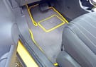 Ворсовые коврики на Opel Corsa D 2006 - 2014 в Нижнем Тагиле