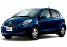 Ворсовые коврики на Toyota Vitz II 2005 - 2010 в Нижнем Тагиле