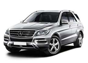 Ворсовые коврики на Mercedes ML (W166) 2011 - 2015 в Нижнем Тагиле