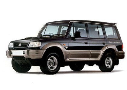 Ворсовые коврики на Hyundai Galloper II 1997 - 2003 в Нижнем Тагиле