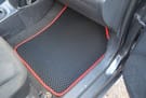Ворсовые коврики на Toyota Yaris II 2005 - 2011 в Нижнем Тагиле