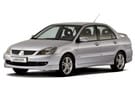 Ворсовые коврики на Mitsubishi Lancer IX 2000 - 2010 в Нижнем Тагиле