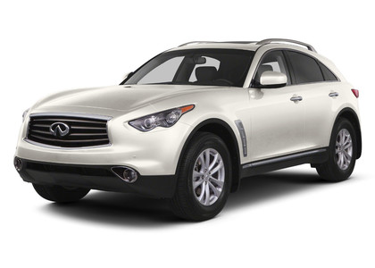 Ворсовые коврики на Infiniti FX II 2009 - 2014 в Нижнем Тагиле