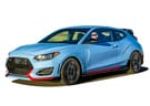 Ворсовые коврики на Hyundai Veloster II 2018 - 2025 в Нижнем Тагиле