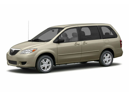 Ворсовые коврики на Mazda MPV II 1999 - 2006 в Нижнем Тагиле