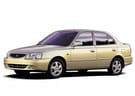 Ворсовые коврики на Hyundai Accent 1999 - 2012 в Нижнем Тагиле