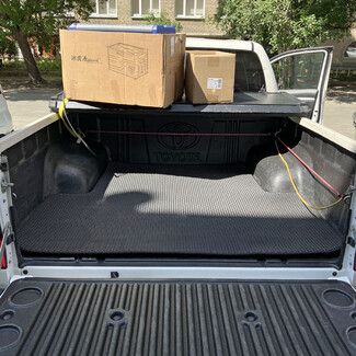 Ворсовые коврики на Toyota Hilux VII 2008&nbsp;-&nbsp;2015 в Нижнем Тагиле