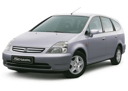 Ворсовые коврики на Honda Stream I 2wd 2000 - 2006 в Нижнем Тагиле