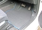 Ворсовые коврики на Honda Fit II 2007 - 2013 в Нижнем Тагиле