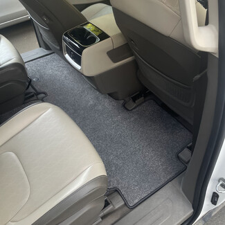 Ворсовые коврики на KIA Carnival IV 9 мест 2020 - 2025 в Нижнем Тагиле