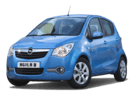 Ворсовые коврики на Opel Agila B 2007 - 2014 в Нижнем Тагиле