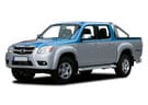 Ворсовые коврики на Mazda BT-50 I 2006 - 2012 в Нижнем Тагиле