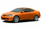 Ворсовые коврики на Acura RSX 2001 - 2006 в Нижнем Тагиле