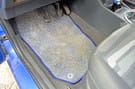 Ворсовые коврики на Skoda Roomster 2006 - 2015 в Нижнем Тагиле