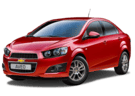 Ворсовые коврики на Chevrolet Aveo II 2011 - 2015 в Нижнем Тагиле
