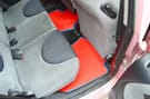 Ворсовые коврики на Honda Fit I 2001 - 2007 в Нижнем Тагиле