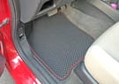 Ворсовые коврики на Honda Fit I 2001 - 2007 в Нижнем Тагиле