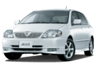 Ворсовые коврики на Toyota Allex 2001 - 2006 в Нижнем Тагиле