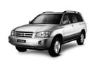 Ворсовые коврики на Toyota Kluger V 2000 - 2007 в Нижнем Тагиле