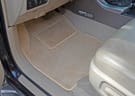 Ворсовые коврики на Toyota Land Cruiser Prado 120 2002 - 2009 в Нижнем Тагиле