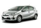 Ворсовые коврики на Toyota Aqua (P10) 2011 - 2021 в Нижнем Тагиле