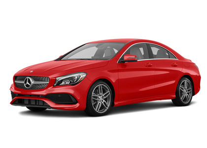 Ворсовые коврики на Mercedes CLA (C117) 2013 - 2019 в Нижнем Тагиле