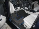 Ворсовые коврики на Mercedes GLK (X204) 2008 - 2015 в Нижнем Тагиле